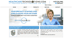 Desktop Screenshot of healthcaretechsolutions.com